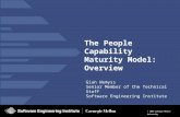 © 2006 Carnegie Mellon University The People Capability Maturity Model: Overview Gian Wemyss Senior Member of the Technical Staff Software Engineering.