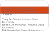 Terry McDaniel- Indiana State University Bobbie Jo Monahan- Indiana State University Bill Sharp- Ball State University A Survey of Superintendent Training.