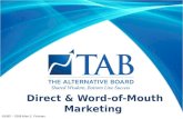 Direct & Word-of-Mouth Marketing ©1987 – 2008 Allen E. Fishman.