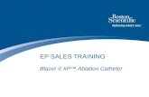 EP SALES TRAINING Blazer II XP™ Ablation Catheter.