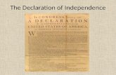 The Declaration of Independence. John Locke and Enlightenment Thinking Social Contract Theory Wanted to provide an alternative to the view “that all government.