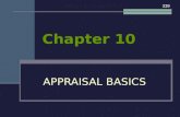 Chapter 10 APPRAISAL BASICS 339. I. WHAT IS AN APPRAISAL? 339.