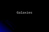Galaxies. Galaxies A galaxy is a huge region of space that contains hundreds of billions of stars, planets, glowing nebulae, dust, empty space, and possibly.