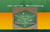 Just-in-Time Manufacturing. A. INTRODUCTION Why “Just-in-Time” manufacturing ? Why “Just-in-Time” manufacturing ? No large capital outlays required. No.