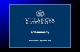 Nov 16, 2004 Voltammetry Lecture Date: April 10 th, 2013.