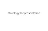 Ontology Representation 2/67 Extension and Intension Ontologies provide two kinds of knowledge: –About the class or generic information that describes.