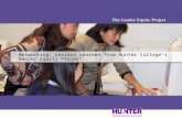 Networking: Lessons Learned from Hunter College’s Gender Equity Project.