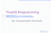 TinyOS Programming By: R Jayampathi Sampath. nesC (network embedded system C) necC is a component-based C dialect. nesC application consists of one or.