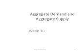 Aggregate Demand and Aggregate Supply Week 10 1Pengantar Ekonomi 2.