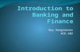 Guy Hargreaves ACE-102. Recap of yesterday Key risks managed by banks Tools used to manage bank balance sheet risks Pros and cons of regulations for balance.
