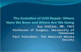 Guy Voeller, MD, FACS Professor of Surgery, University of Tennessee Past President, The American Hernia Society.