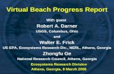 And Walter E. Frick US EPA, Ecosystems Research Div., NERL, Athens, Georgia Zhongfu Ge National Research Council, Athens, Georgia Virtual Beach Progress.