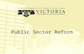Public Sector Reform. Objectives Public Sector Reform motives conceptual framework results and key features remaining tensions.