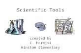 Scientific Tools created by C. Horejsi Winston Elementary.