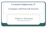 Computer Engineering II Computer and Network Security Rabie A. Ramadan rabieramadan@gmail.com.