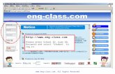 Www.eng-class.com. All Rights Reserved  Please enter School ID, User ID, Password and select “Student” to log in.