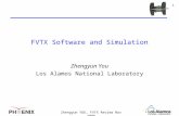 Zhengyun YOU, FVTX Review Nov 2008 1 FVTX Software and Simulation Zhengyun You Los Alamos National Laboratory.