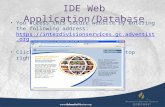 S ECRETARIAT IDE Web Application/Database You access this secure website by entering the following address: .