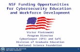 DIRECTORATE FOR EDUCATION AND Human resources DIRECTORATE FOR EDUCATION AND HUMAN RESOURCES 11 NSF Funding Opportunities for Cybersecurity Education and.