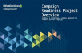 Campaign Readiness Project Overview Enabling a structured, scalable approach to customer-centric campaigns.