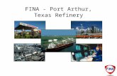 FINA - Port Arthur, Texas Refinery.  SigmaFine Economic Findings.