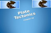 Plate Tectonics Chapter 10. ACTIVITY PLATE TECTONIC PUZZLE 1. Reconstruct Pangaea 2. What evidence led to your conclusion? 3. What landmasses logically.