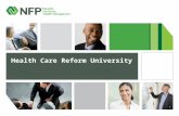 Health Care Reform University. Understanding Recent Guidance Clarifying the Health Insurance Exchanges, Premium Tax Credit, Definition of Full-time Employee.