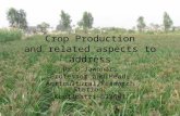 Crop Production and related aspects to address Dr.D.Jawahar, Professor and Head, Agricultural Research Station, Kovilpatti-628501.