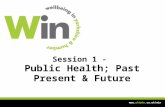 Www.yhtphn.co.uk/win Session 1 - Public Health; Past Present & Future.