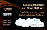 Cloud Technologies and Cloud Platforms Cloud Concepts, IaaS, PaaS, SaaS, Public Cloud Platforms SoftUni Team Technical Trainers Software University .