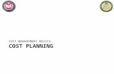 COST MANAGEMENT BASICS COST PLANNING. Agenda Explanation of Cost & Cost Planning Computing Rates Measuring Performance Master Data Identifying Requirements.