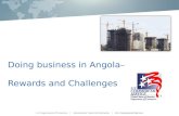 Doing business in Angola– Rewards and Challenges.