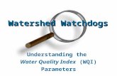 Watershed Watchdogs Understanding the Water Quality Index (WQI) Parameters.