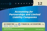 11-112-1 Accounting for Partnerships and Limited Liability Companies 12