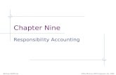 ©The McGraw-Hill Companies, Inc. 2006McGraw-Hill/Irwin Chapter Nine Responsibility Accounting.