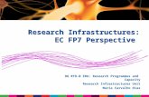 DG RTD-B ERA: Research Programmes and Capacity Research Infrastructures Unit Maria Carvalho Dias Research Infrastructures: EC FP7 Perspective.