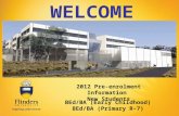 WELCOME Presenters Name 2012 Pre-enrolment Information New Students BEd/BA (Early Childhood) BEd/BA (Primary R-7)