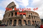 The Origins of Rome. Italy Peninsula Shaped like a boot Heel points towards Greece Toe points towards the island of Sicily.