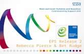 EPS Release 2 Rebecca Pierce & Bet Rudge. You are ready…. Do you have working smartcards? Are your nominations in a cupboard on paper – not on the spine?