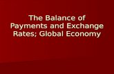 The Balance of Payments and Exchange Rates; Global Economy.
