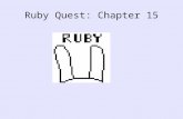 Ruby Quest: Chapter 15. Ruby retrieves the CROWBAR.
