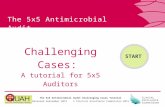 The 5x5 Antimicrobial Audit Challenging Cases Tutorial Released September 2015 © Clinical Excellence Commission 2015 The 5x5 Antimicrobial Audit Challenging.
