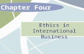 Chapter Four Ethics in International Business. 4 - 2 McGraw-Hill/Irwin International Business, 6/e © 2007 The McGraw-Hill Companies, Inc., All Rights.