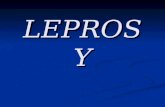 LEPROSY. Leprosy I Leprosy I Introduction Introduction Epidemiology Epidemiology Bacteriology Bacteriology Classification Classification Clinical features