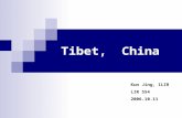 Tibet, China Kun Jing, ILIR LIR 554 2006.10.11. General Information of Xi Zang Province (Tibet) Tibet is called Xi Zang Province and PRC set up a Tibet.