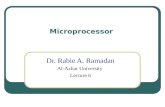 Microprocessor Dr. Rabie A. Ramadan Al-Azhar University Lecture 6.