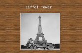Eiffel Tower. The Eiffel Tower is located in Paris, France in the continent of Europe