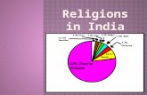I. Religious Traditions A. Most of the people in India are Hindu. A. Most of the people in India are Hindu. Hinduism developed slowly absorbing beliefs.
