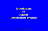 ISC471/HCI 571 Isabelle Bichindaritz1 Introduction to Health Information Systems 8/27/2012.