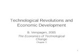 1 Technological Revolutions and Economic Development B. Verspagen, 2005 The Economics of Technological Change Chapter 3.